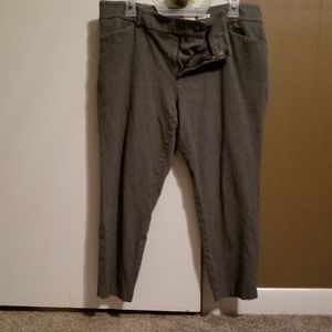 A New Day gray capris size 14